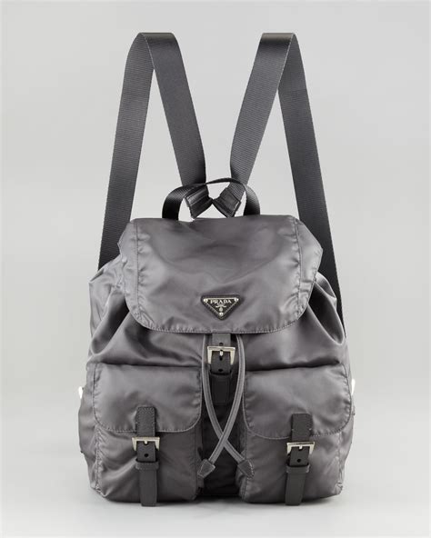 prada large vela nylon backpack|Prada nylon backpack sale.